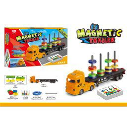 Set za igru - Magnetni kamion sa prikolicom ( 928827 )