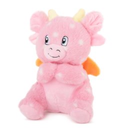 Plišana igračka roze zmaj 22cm ( 606033 )