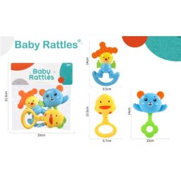 Zvečke za bebe 3in1 ( 411640 )