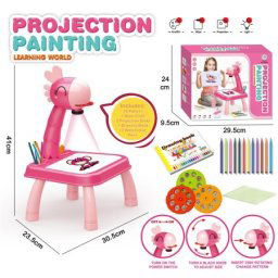 Projektor za crtanje sa dodacima roze ( 820636 )