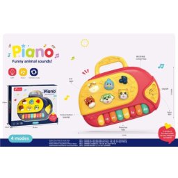 Muzička igračka bebi piano žuta ( 818359 )