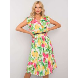 Dress-DHJ-SK-13198-1.75-white-pink