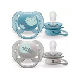 Philips avent varalica ultra soft 6-18m - boy (2kom) ( SCF091/15 )