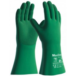Atg maxichem cut duga zelena rukavica 35 cm veličina 10 ( 76-833/10 )