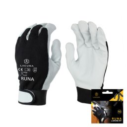 Lacuna kožna rukavica runa veličina 10 ( 6runawt/10 )