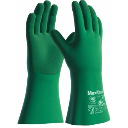 Atg atg maxichem duga zelena rukavica 35 cm veličina 08 ( 76-830/08 )
