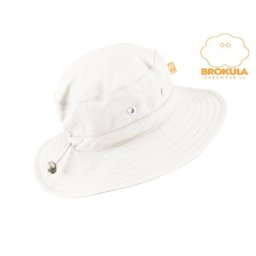 Brokula carewear uv šešir dječji - basic, beli, vel. l-xl ( brkluv411k/l-xl )