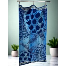 Plažni Peškir Sea Turtle – 100% Pamuk, 100 x 184 cm ( VLK000680-s.t )