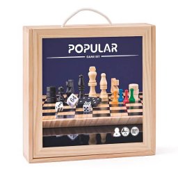 Popularni klasični set društvenih igara Woody 92211