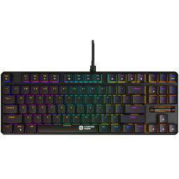 Canyon cometstrike TKL GK-50 mechanical keyboard, GTMX red switch, US black ( CND-SKB50-US )