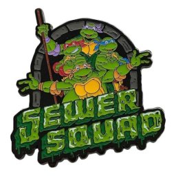Fanattik Teenage Mutant Ninja Turtles Pin Badge 40th Anniversary Limited Edition ( 065479 )