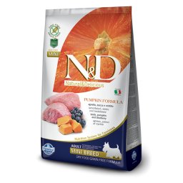 N&D Pumpkin hrana za pse Adult Mini - Jagnjetina i borovnica 2.5kg