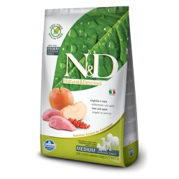 N&D Prime hrana za pse Adult Medium&Maxi - Divlja svinja i jabuka 2.5kg