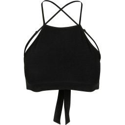 Women's triangle top black