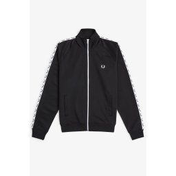 FRED PERRY TAPED JAKNA BLACK