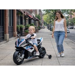 BMW HP4 motor na akumulator 147 belo plavi