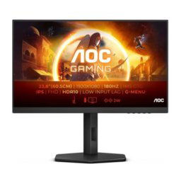 AOC 24G4X 1920x1080/0.5ms/HDR19/HDMI/DP/Full Ergonomic Monitor 23.8"
