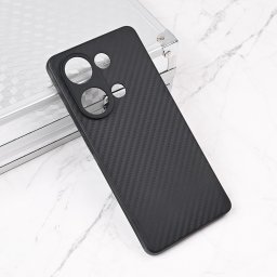 Torbica Carbon fiber za Xiaomi Redmi Note 14S (EU) crna