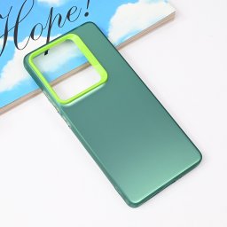 Torbica Clear za Xiaomi Redmi Note 14s zelena