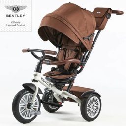 Bentley aggents tricikl 6 u 1 - braon beli ( BLTC2 beli )