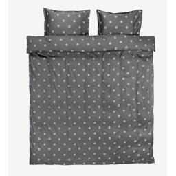 Posteljina saten 200x220 siva