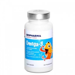 Norveške Omega 3 kapsule za žvakanje za decu 120x