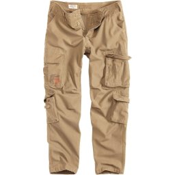 SURPLUS AIRBORNE SLIM PANTALONE BEIGE