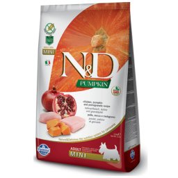 N&D Pumpkin Mini Adult Chicken&Pomegranate - 2.5 kg