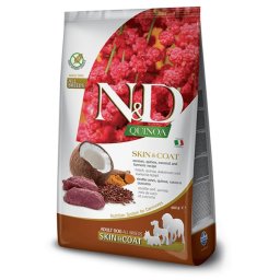 N&D Quinoa Skin&Coat Venison, Cocunut & Curcuma Medium&Maxi - 7 kg