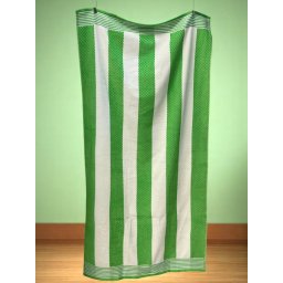 Plažni peškir "Lime Stripe" 160x83 cm – 100% pamuk A12 ( VLK000668-"Lime Stripe" )