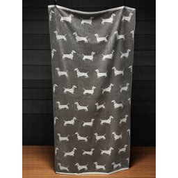 Plažni peškir "Dachshund Love" 160x83 cm – 100% pamuk A3 ( VLK000668-DachshundLove )