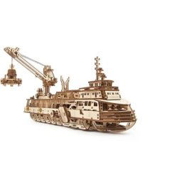 Ugears 3d drvene puzzle - Istraživački brod ( 927)