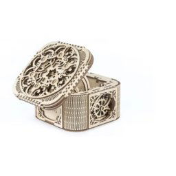 Ugears 3d eko drvene slagalica puzzle - KUTIJA ZA NAKIT ( 1001)