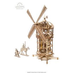 Ugears 3d eko mehanička puzzla - VETRENJAČA ( 1155)