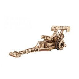 Ugears 3d eko mehanička puzzla: FUEL DRAGSTER ( 5470)