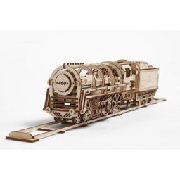 Ugears 3d mehanička eko puzla – PARNA LOKOMOTIVA SA TENDEROM ( 7276)