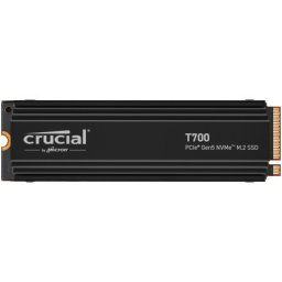 Crucial T700 4TB PCIe Gen5 NVMe M.2 SSD with heatsink ( CT4000T700SSD5 )