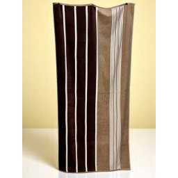 Plažni peškir "Coffee Stripes" – 83x180 cm, 100% pamuk B3 ( VLK000680-"Coffee Stripes"b3 )