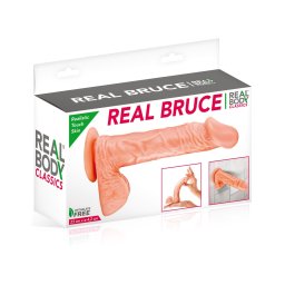 Realistični dildo Bruce 23 cm