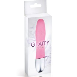 Mini vibrator Glamy Finger Pink