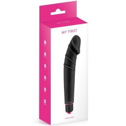 Silikonski vibrator My First Yoo Hoo Black