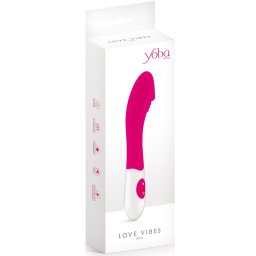 Silikonski vibrator Aela Pink