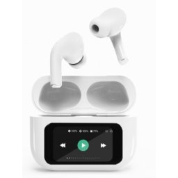 TWS-LCD-ANC-01-W Gembird bluetooth V5.1 slusalice, TWS, LCD display, Active Noise Cancelling, White