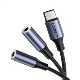 Ugreen usb-c m. na 2 x audio 3.5mm f. 25cm ( 30732 )