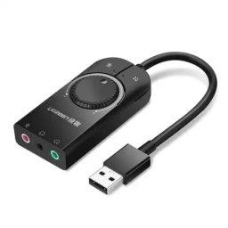 Ugreen cm129 usb eksterni stereo zvučni adapter 15cm ( 40964 )