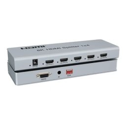 Kettz kt-hsp1408 8k 1x4 hdmi spliter ( 11-531 )