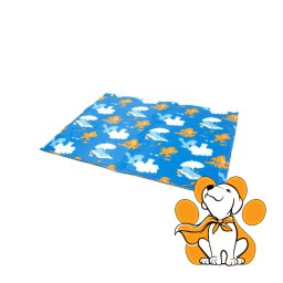 Duvo+ The Smurfs Cooling Mat L 90x50cm, Rashladna Prostirka Za Pse, Plava