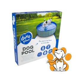Duvo+ Dog Pool Ø80x30cm, Bazen Za Pse, Plavi