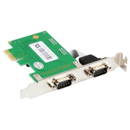 E-Green PCI express kontroler 2-port (RS-232,DB-9)