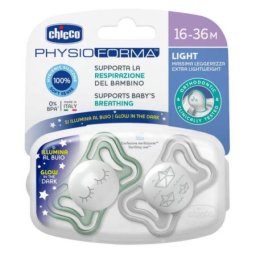 Chicco laža light noćna,silikon,16-36m,2kom ( A075988 )
